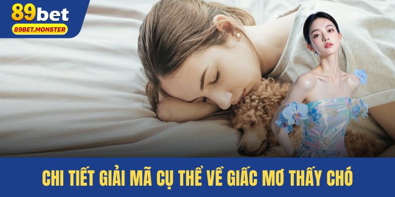 Chi tiết giải mã cụ thể về giấc mơ thấy chó
